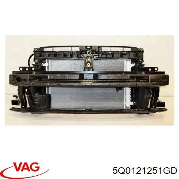 5Q0121251GD VAG radiador refrigeración del motor