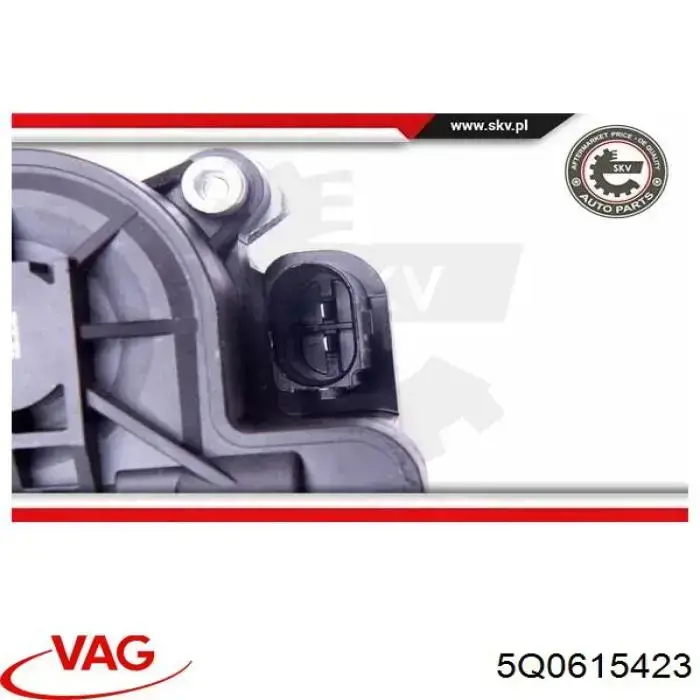 5Q0615423 VAG pinza de freno trasera izquierda