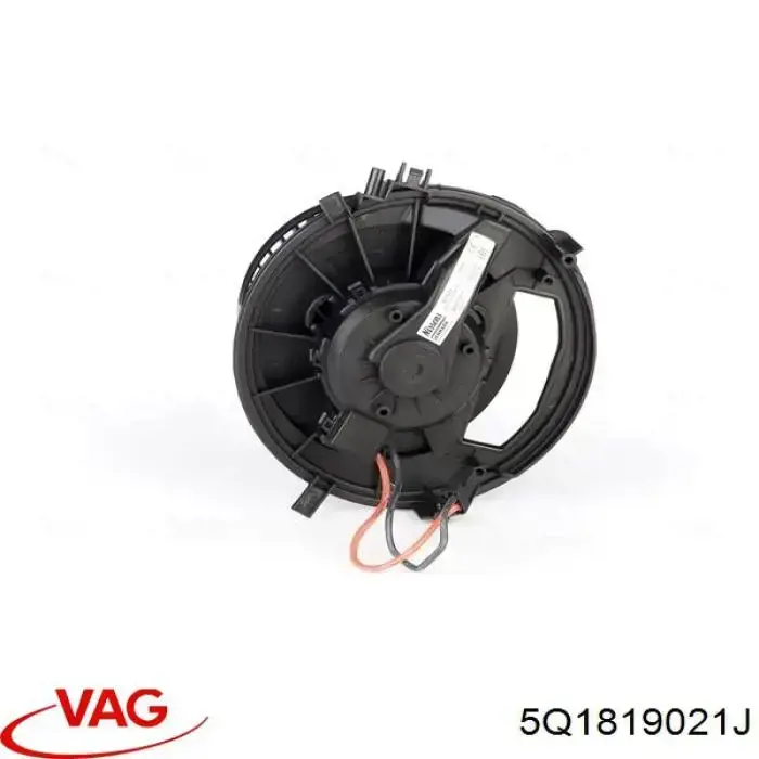 5Q1819021J VAG motor eléctrico, ventilador habitáculo