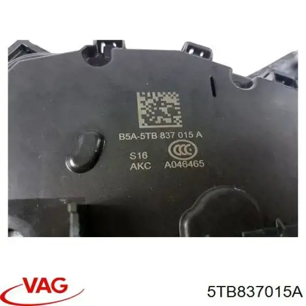 5TB837015A VAG cerradura de puerta delantera izquierda