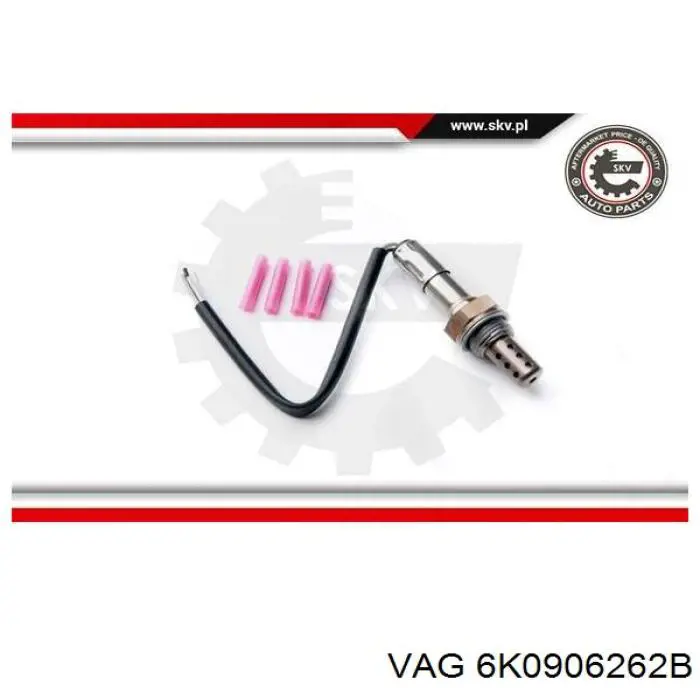 6K0906262B VAG sonda lambda, sensor de oxígeno despues del catalizador derecho