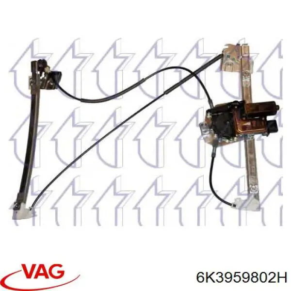  Motor eléctrico, elevalunas, puerta delantera derecha para Seat Cordoba 6K2