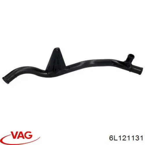 6L121131 VAG brida del sistema de refrigeración (triple)