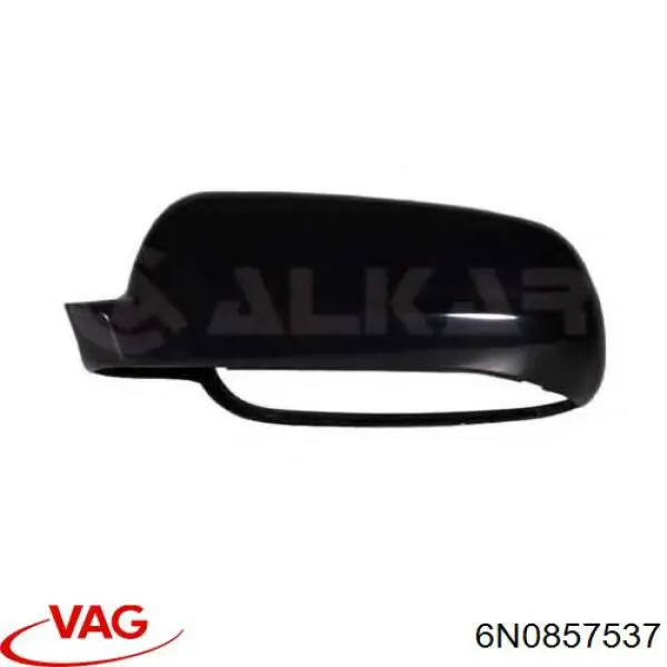 6N0857537 VAG cubierta, retrovisor exterior izquierdo