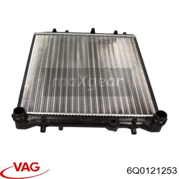 6Q0121253 VAG radiador refrigeración del motor