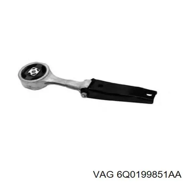 6Q0199851AA VAG soporte de motor trasero