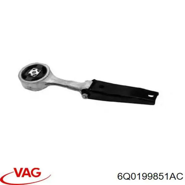 6Q0199851AC VAG soporte de motor trasero