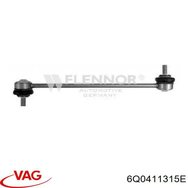 6Q0411315E VAG soporte de barra estabilizadora delantera