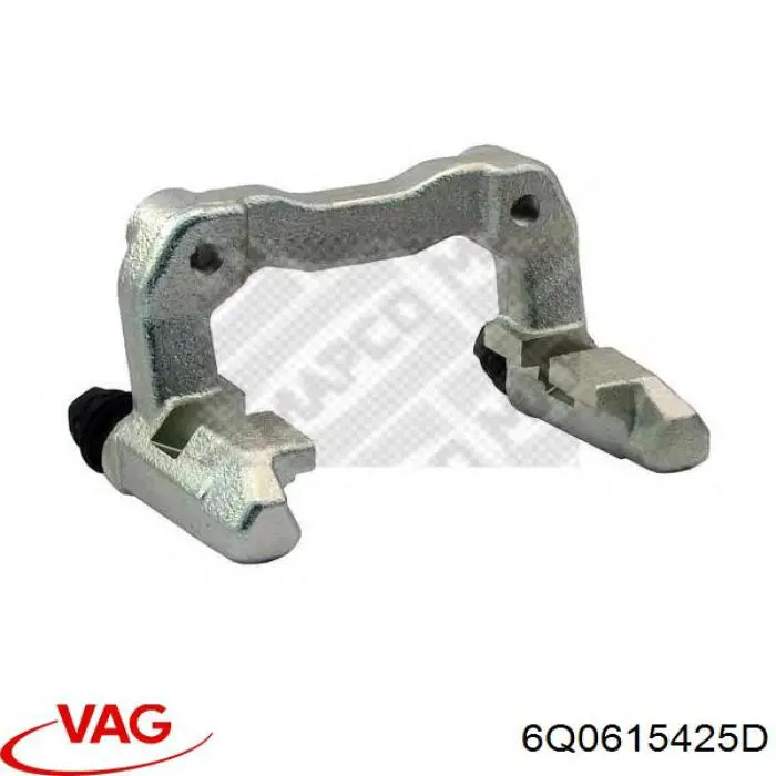 6Q0615425D VAG soporte, pinza de freno trasera