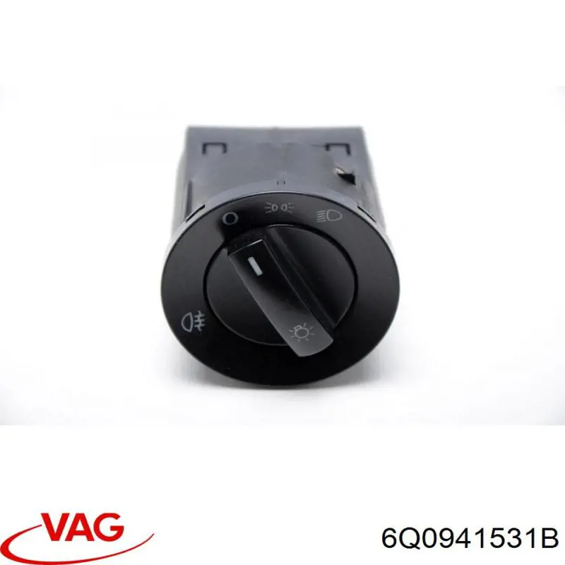 6Q0941531B VAG interruptor de faros para "torpedo"