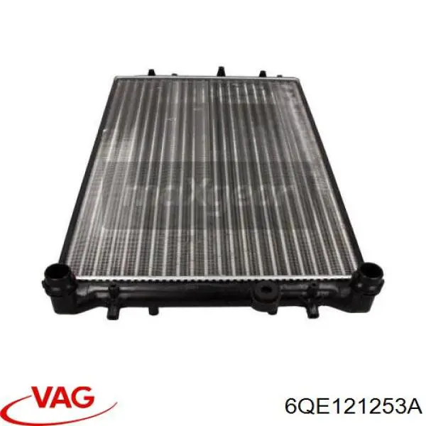 6QE121253A VAG radiador refrigeración del motor