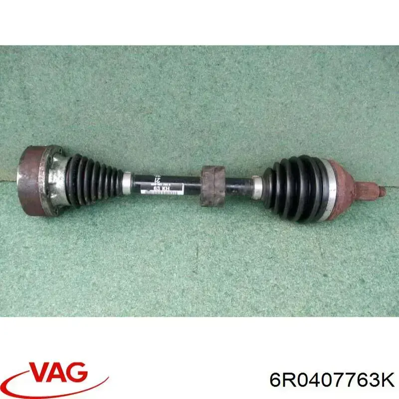 6R0407763K VAG árbol de transmisión delantero izquierdo