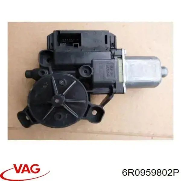 6R0959802P VAG motor eléctrico, elevalunas, puerta delantera derecha