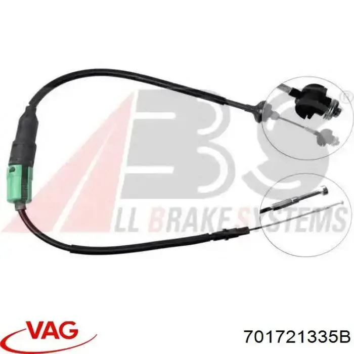 701721335B VAG cable de embrague