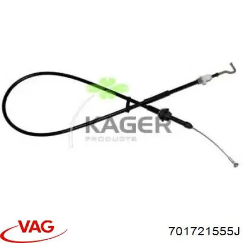 701721555C VAG silga de acelerador