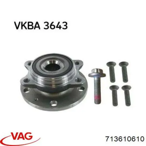 713610610 VAG cubo de rueda delantero