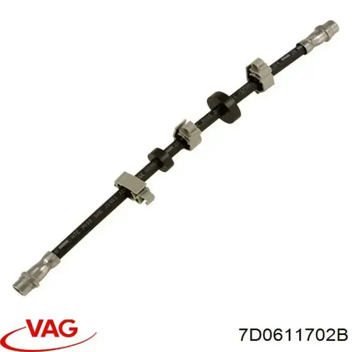 7D0611702B VAG tubo flexible de frenos delantero derecho