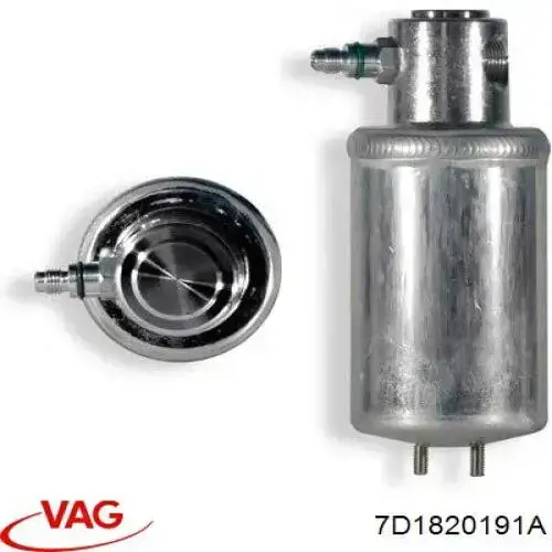 7D1820191A VAG receptor-secador del aire acondicionado