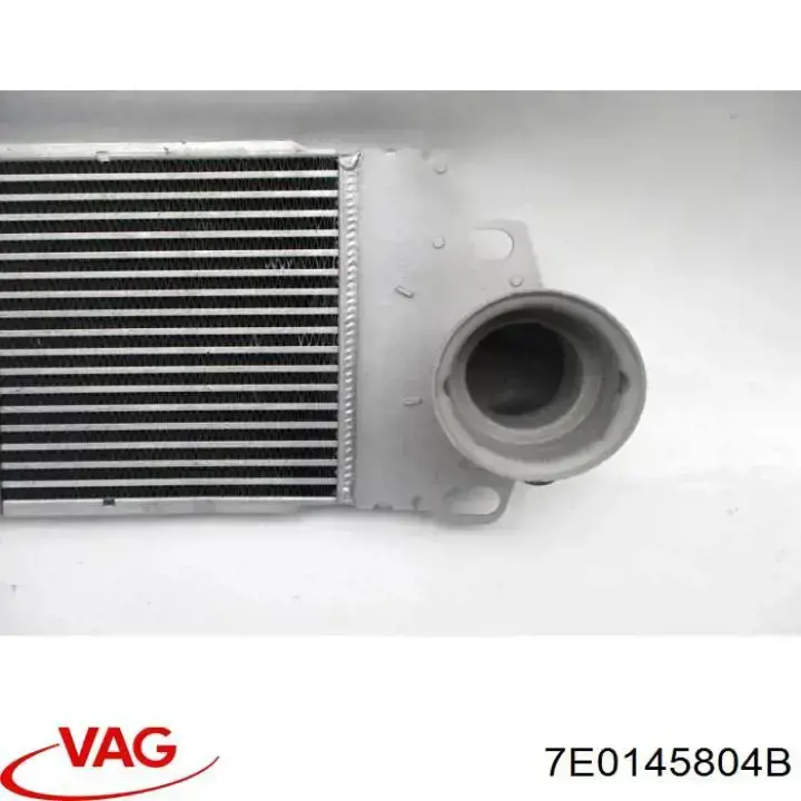 7E0145804B VAG radiador de aire de admisión