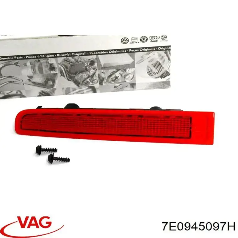 7E0945097H VAG lampara de luz de freno adicional