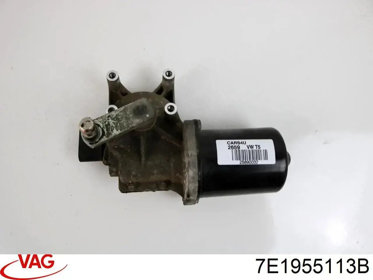 7E1955113B VAG motor del limpiaparabrisas del parabrisas