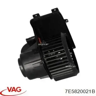 7E5820021B VAG motor eléctrico, ventilador habitáculo