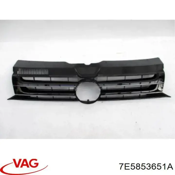 7E5853651A VAG panal de radiador