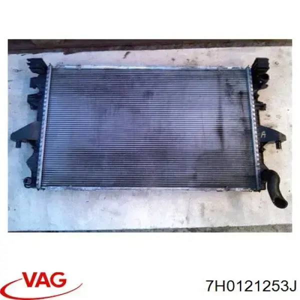 7H0121253J VAG radiador refrigeración del motor