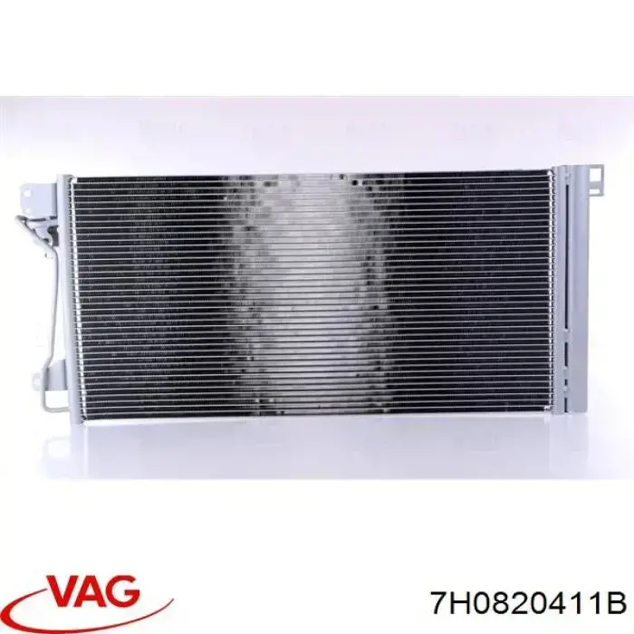 7H0820411B VAG condensador aire acondicionado