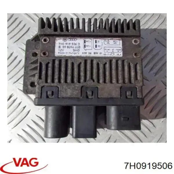  Control De Velocidad De El Ventilador De Enfriamiento (Unidad De Control) para Volkswagen Multivan 7HM