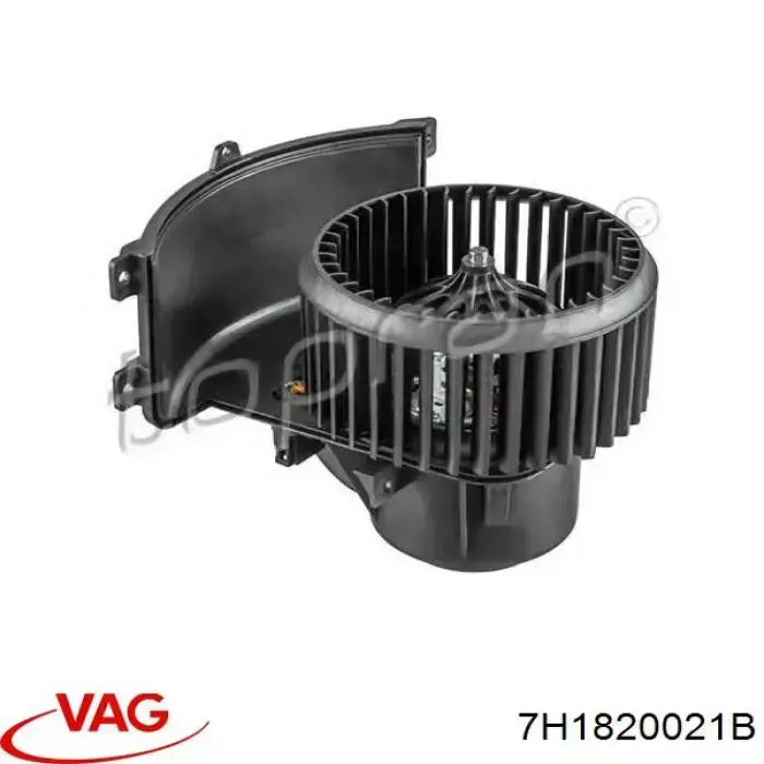 7H1820021B VAG motor eléctrico, ventilador habitáculo