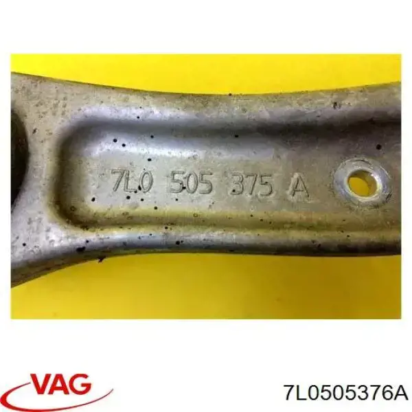 7L0505376A VAG brazo suspension inferior trasero izquierdo/derecho