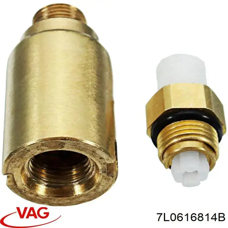 7L0616814B VAG válvula, sistema de aire comprimido