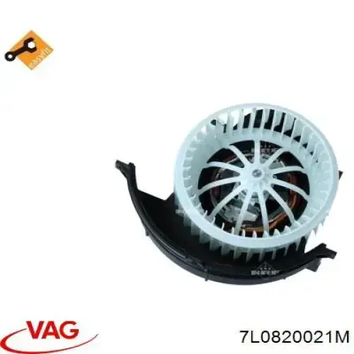 7L0820021M VAG motor eléctrico, ventilador habitáculo