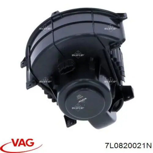 7L0820021A VAG motor eléctrico, ventilador habitáculo