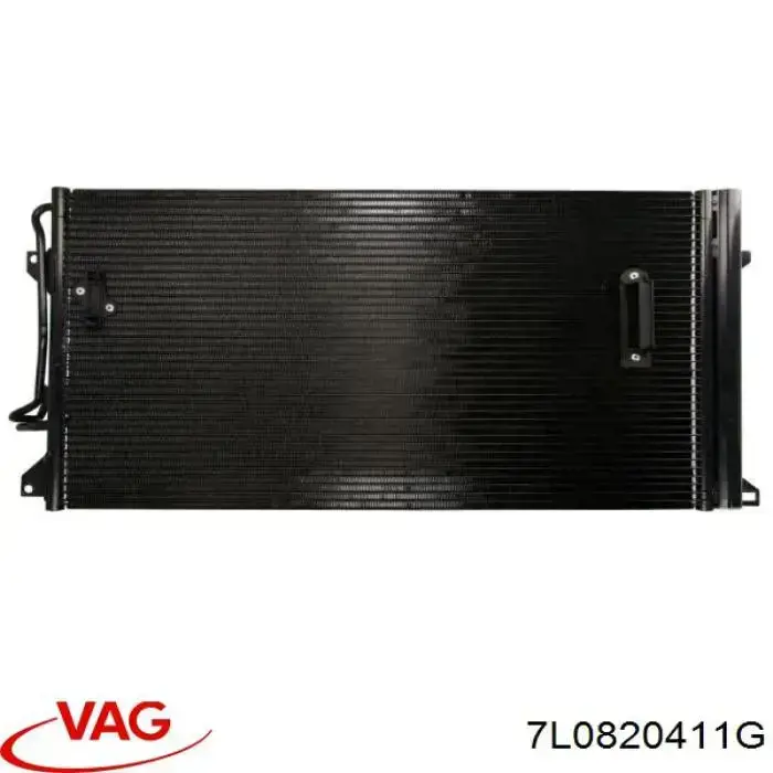 7L0820411G VAG condensador aire acondicionado