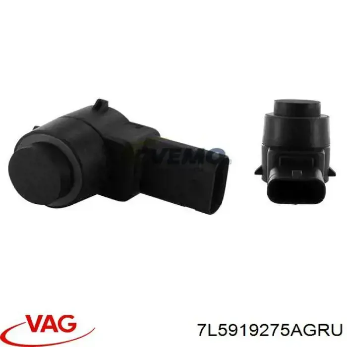 7L5919275AGRU VAG sensor alarma de estacionamiento trasero