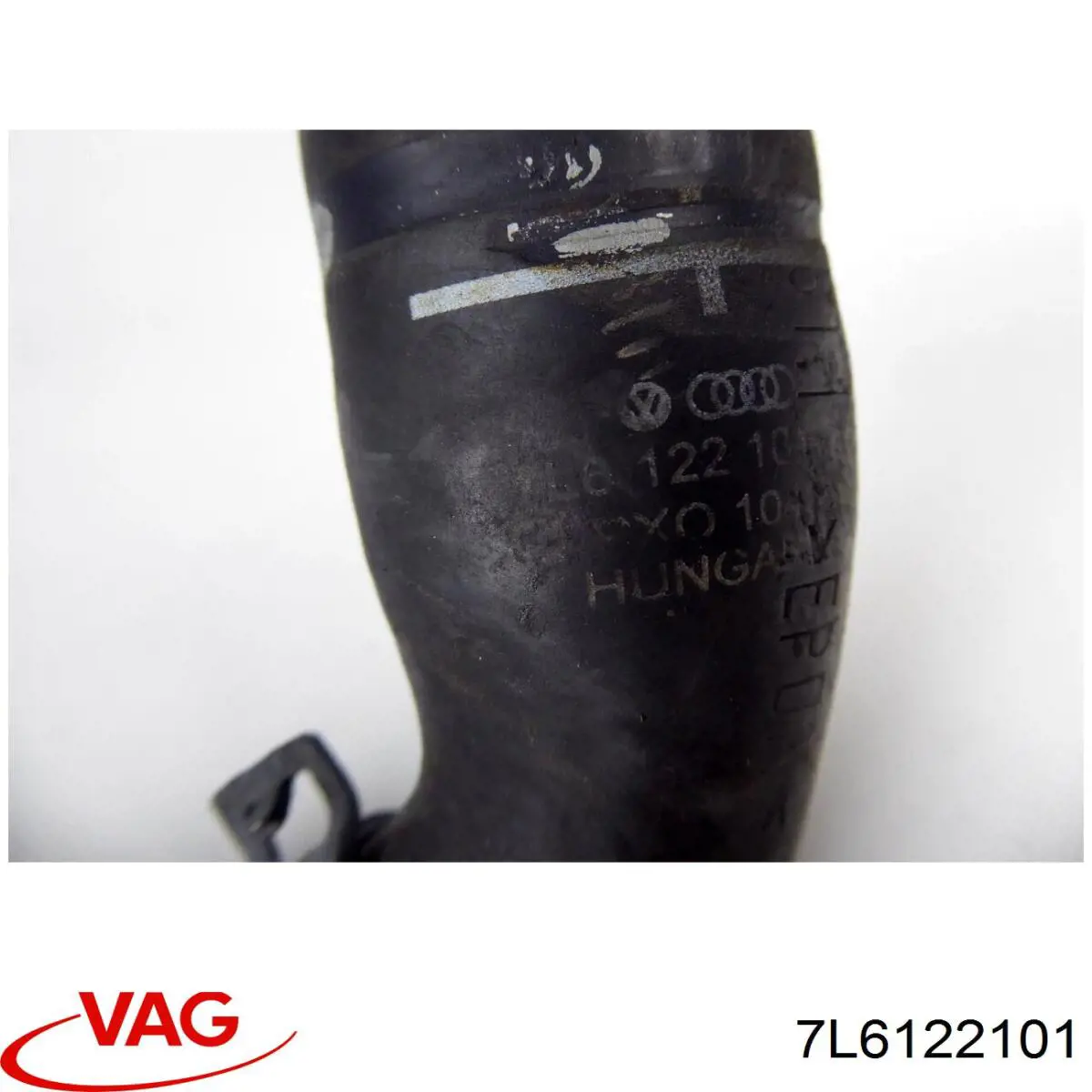 7L6122101 VAG tubería de radiador arriba