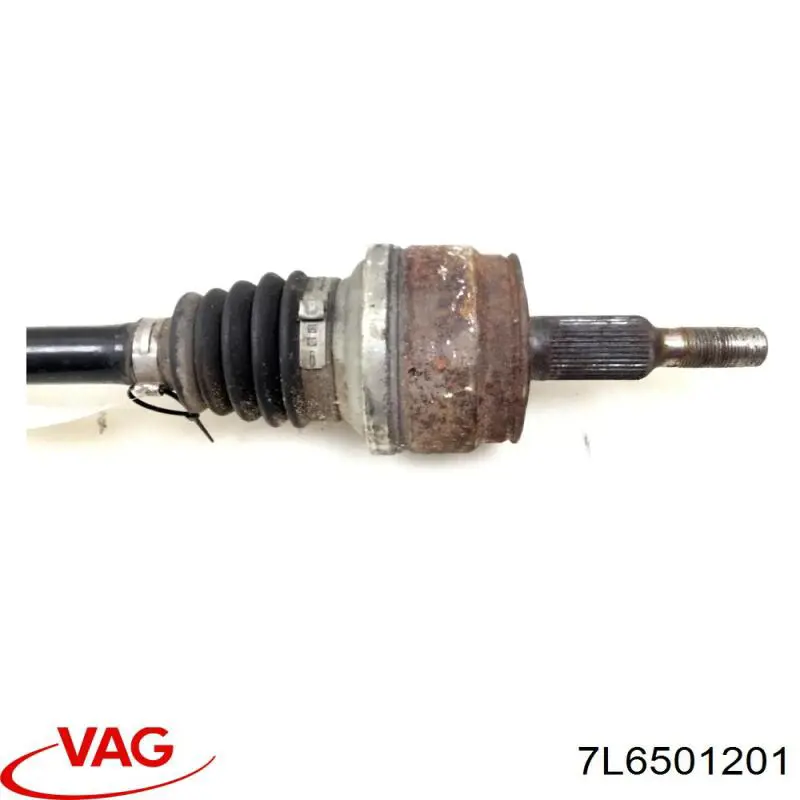 7L6501201DV VAG árbol de transmisión trasero