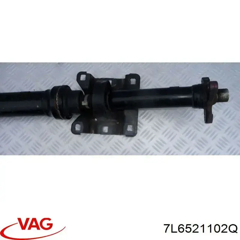 7L6521102Q VAG árbol cardán trasero completo