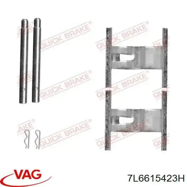  Pinza de freno trasera izquierda para Audi Q7 4LB