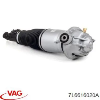 7L6616020A VAG amortiguador trasero derecho