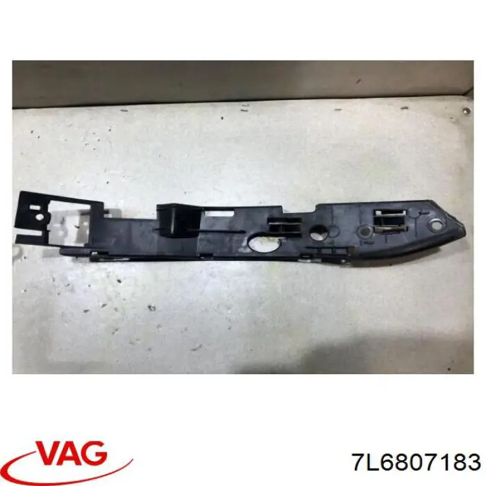  Soporte de parachoques delantero izquierdo para Volkswagen Touareg 1 