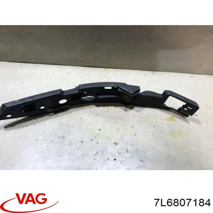  Soporte deparachoques delantero derecho para Volkswagen Touareg 1 