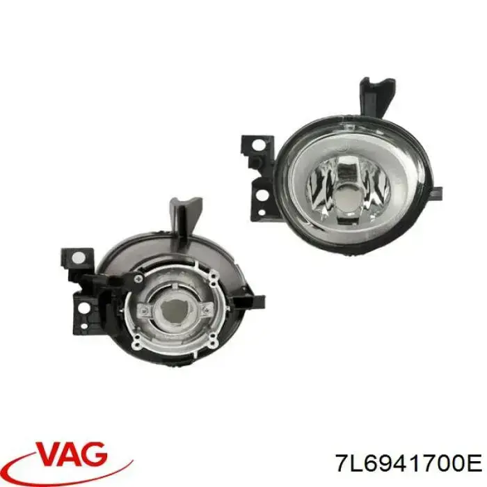  Faro antiniebla derecho para Volkswagen Touareg 1 