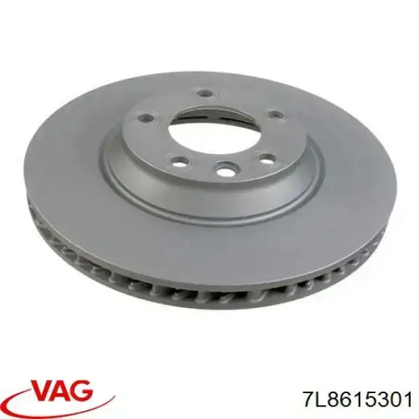 7L8615301 VAG freno de disco delantero