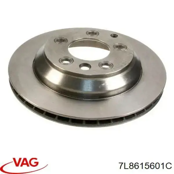 7L8615601C VAG disco de freno trasero