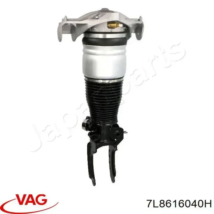 7L8616040H VAG amortiguador delantero derecho