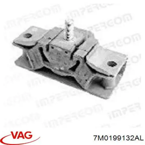 7M0199132AL VAG soporte de motor derecho