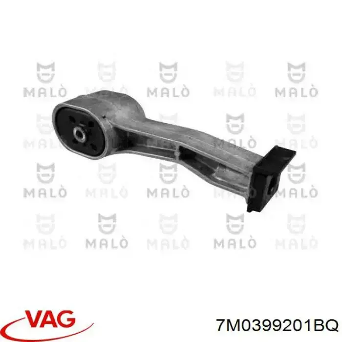 7M0399201BQ VAG soporte de motor trasero